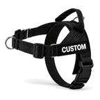 No-Pull Dog Harness with Front & Back Clip, Grab Handle and Quick-Release Buckle