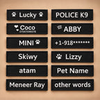 Custom Name Dog Patch