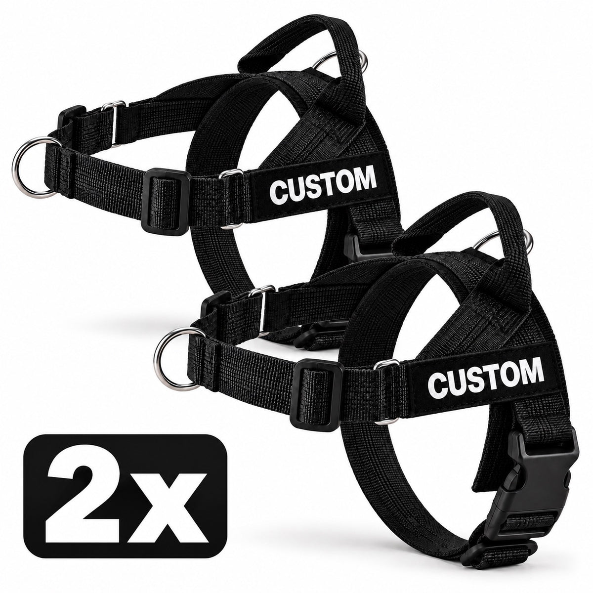 No-Pull Dog Harness 2-Pack